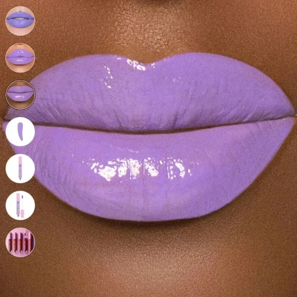 Frosting for dinner Jeffree Star Supreme Gloss - NWT - Neon Lavender - 1 AVA. - Picture 4 of 8